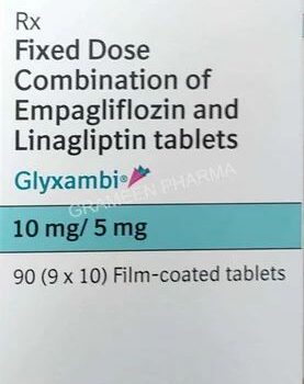 10mg 5mg Glyxambi Linagliptin Tablets
