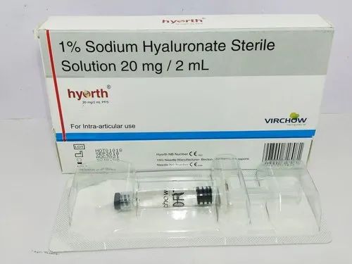 2mg / 2ml Hyorth 1% Sodium Hyaluronate Sterile Solution